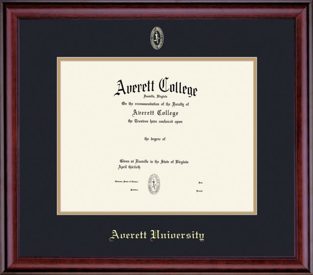 Averett University 8.5'' x 11'' Classic Diploma Frame