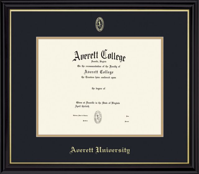 Averett University Diploma Frame