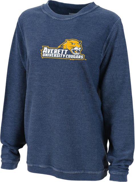 Averett University Cougars Women's Corduroy Crewneck Sweatshirt