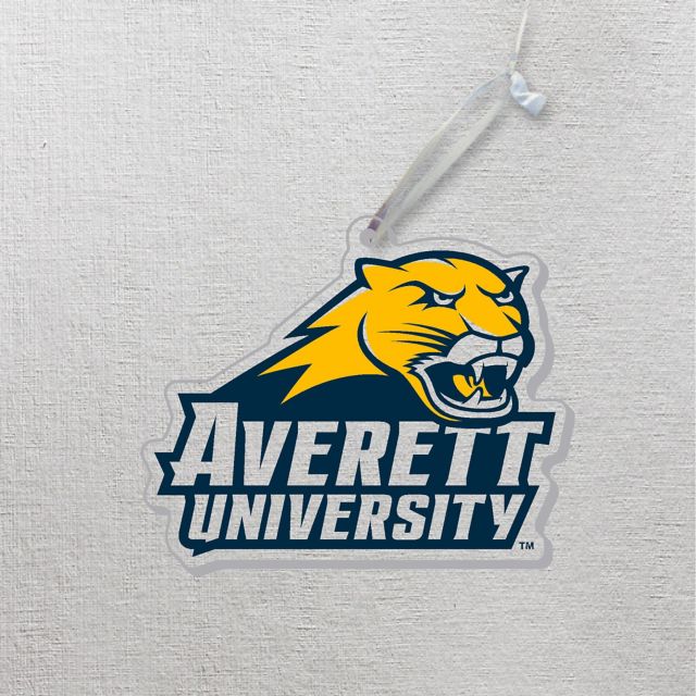 Averett University Cougars 3" x 4" Ornament