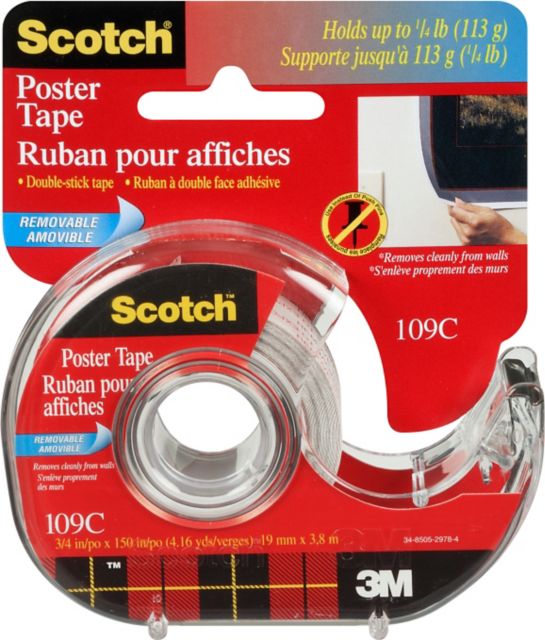3M, 109na Poster Tape Removable