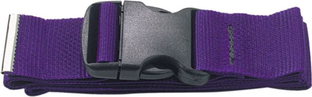NYLON GAIT BELT WITH PLASTIC BUCKLE-PURPLE