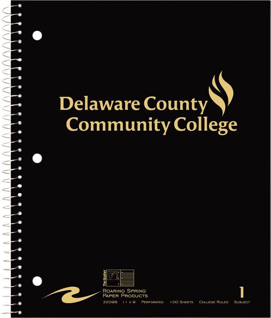 Delaware County Community College - Marple Notebook 100-Sheet