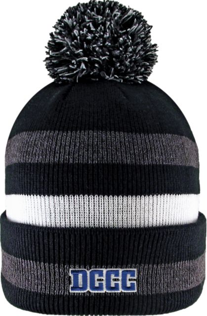 Delaware County Community College - Marple Knit Cuff Pom Hat