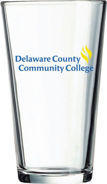 Delaware County Community College - Marple 16 oz. Glass