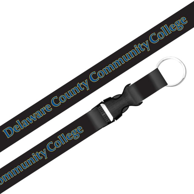 Delaware County Community College - Marple Lanyard with Buckle