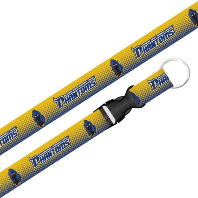 Delaware County Community College - Marple Phantoms Buckle Lanyard