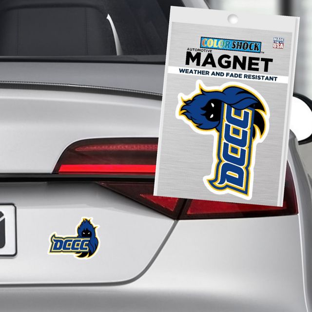 Delaware County Community College - Marple Phantoms 4" x 4" Magnet