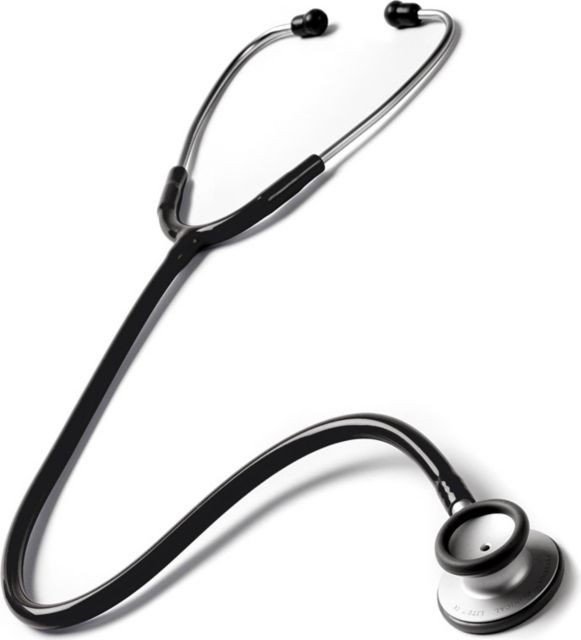 CLINICAL LITE STETHOSCOPE IN CLAMSHELL-BLACK