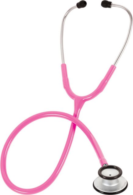 CLINICAL LITE STETHOSCOPE IN 2 PIECE BOX-HOT PINK