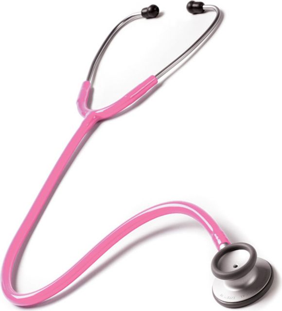 CLINICAL LITE STETHOSCOPE IN CLAMSHELL-HOT PINK