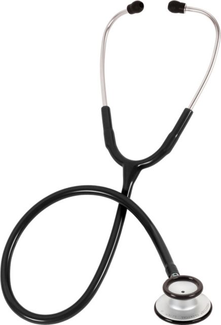 Black Polyester Stethoscope Plush Cover