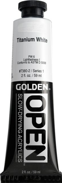 OPEN ACRYLIC TITANIUM WHITE 2OZ