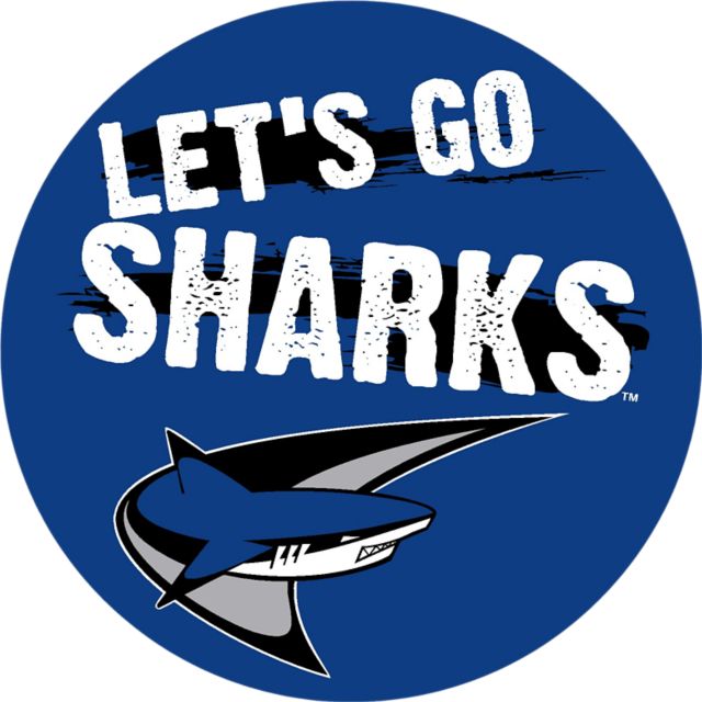 Miami Dade College Sharks 3" Button Magnet