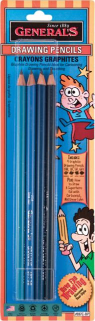 DRAWING GRAPHITE PENCIL SET OF 4