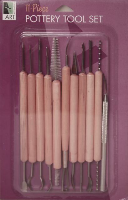 CLAY TOOL SET 11PCE