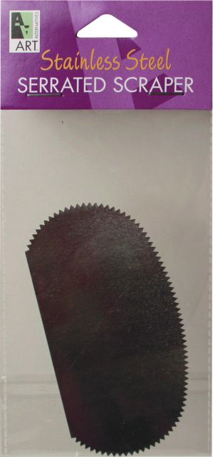 SERRATED SCRAPER STAIN STEEL