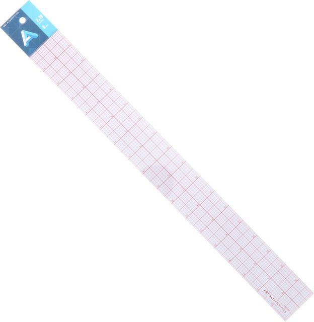 RULER GRID 8THS 2X18 IN