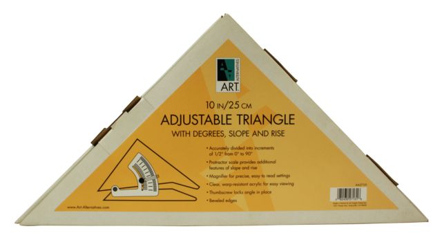 ADJUSTABLE TRIANGLE 10IN