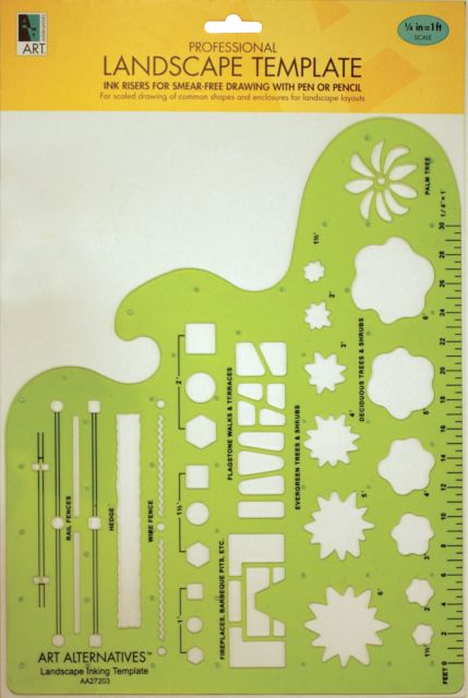 TEMPLATE HOME LANDSCAPE INK EDGE