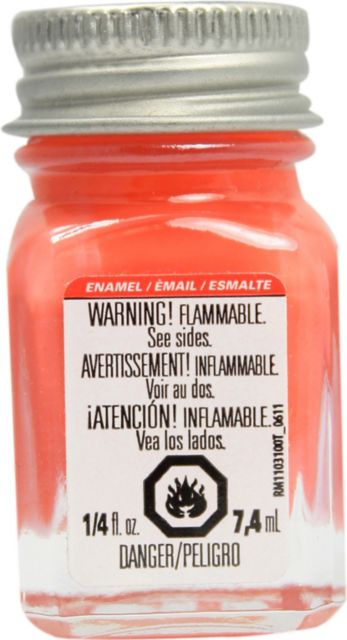 TESTORS ENAMEL 1/4 OZ ORANGE