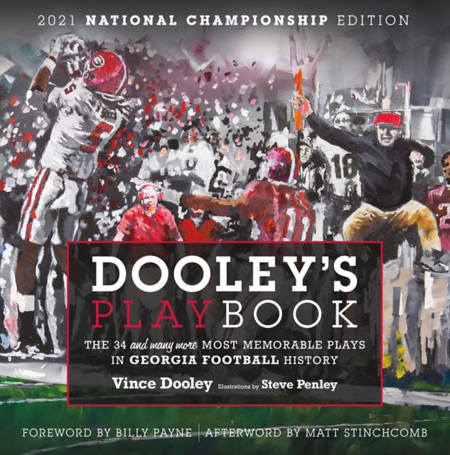 Men's Georgia Bulldogs 2023 Champions & Vince Dooley Patch Jersey