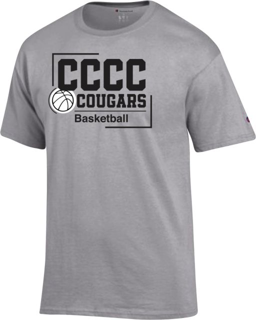 Central Carolina Community College Cougars Basketball T-Shirt