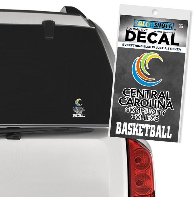 Central Carolina Community College Basketball Decal