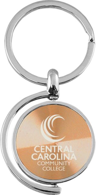 Central Carolina Community College Spinner Key Tag