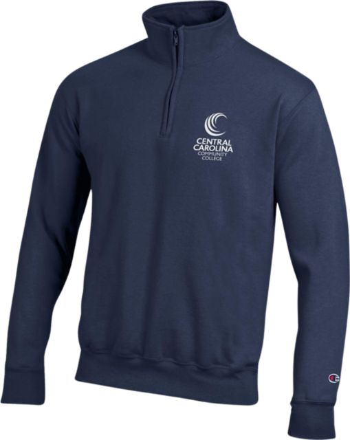 Champion powerblend pocketless online quarter zip