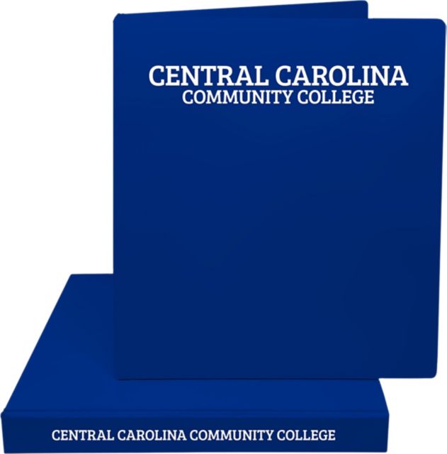 Central Carolina Community College 1'' Vinyl Binder