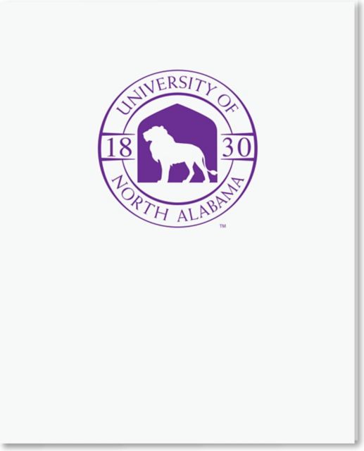 University of North Alabama 2 Pocket Folder