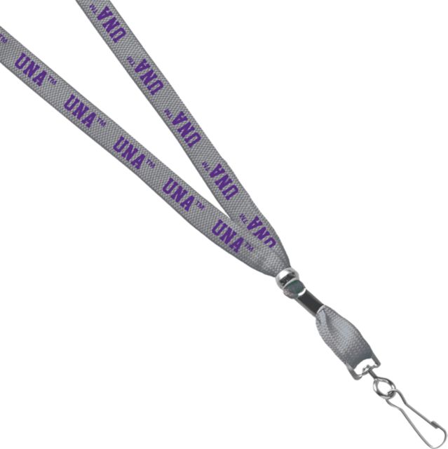 University of North Alabama 3/8'' J-Hook Lanyard