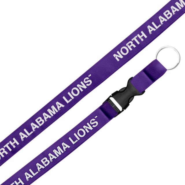 University of North Alabama Lions .75" Lanyard