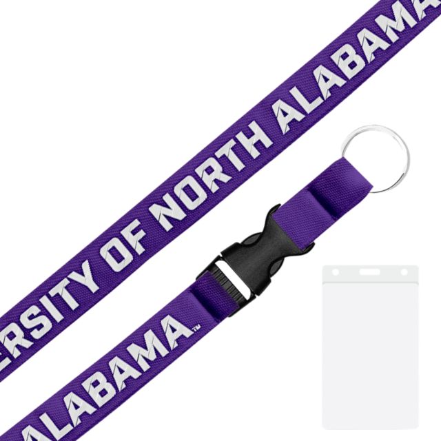 University of North Alabama 3-4'' Lanyard