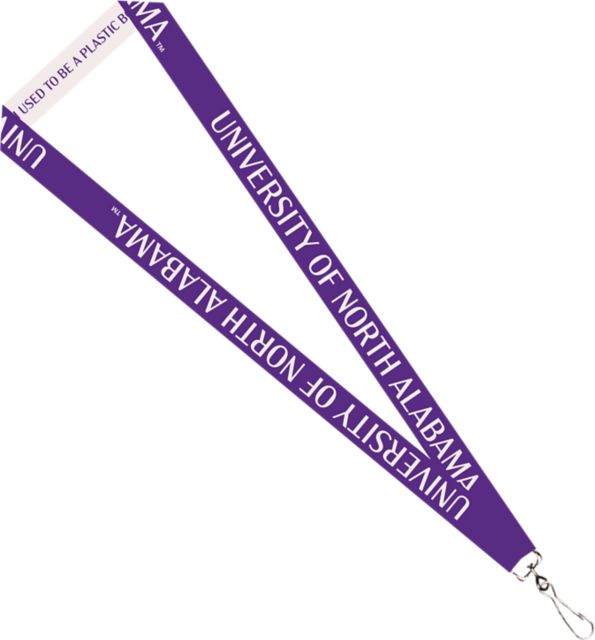 University of North Alabama Recycled Lanyard