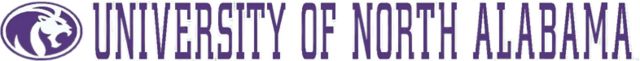 University of North Alabama Lions Strip Decal