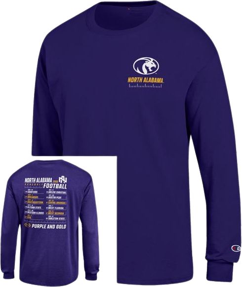 University of North Alabama Football Long Sleeve T-Shirt