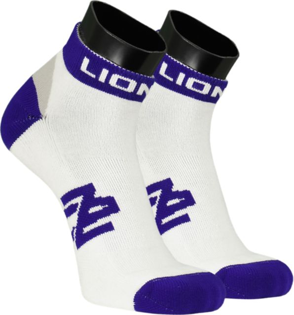 University of North Alabama Low Cut Socks