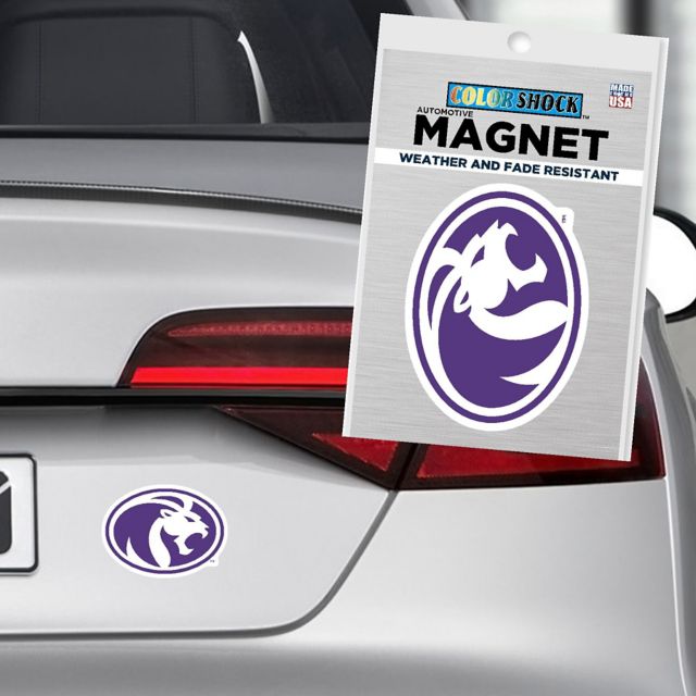 University of North Alabama Lions 4" x 4" Magnet