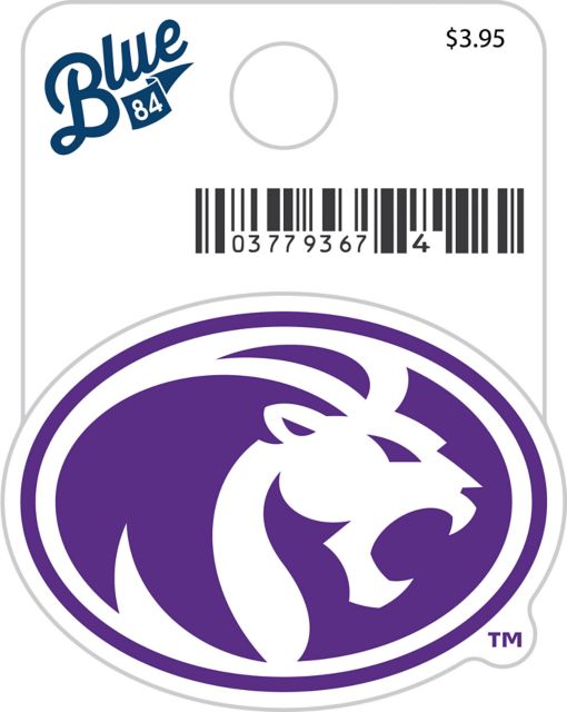 University of North Alabama Lions Mini Sticker