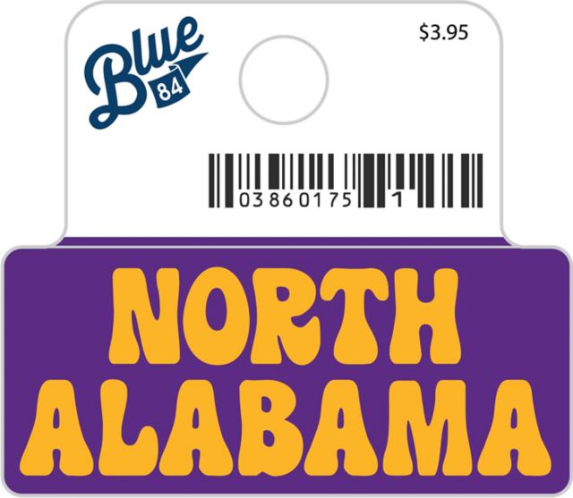 University of North Alabama Mini Sticker