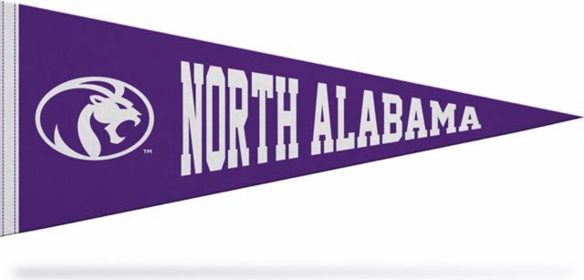 University of North Alabama Lions 12" x 30" Pennant