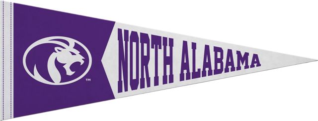 University of North Alabama Lions 9x24 Pennant