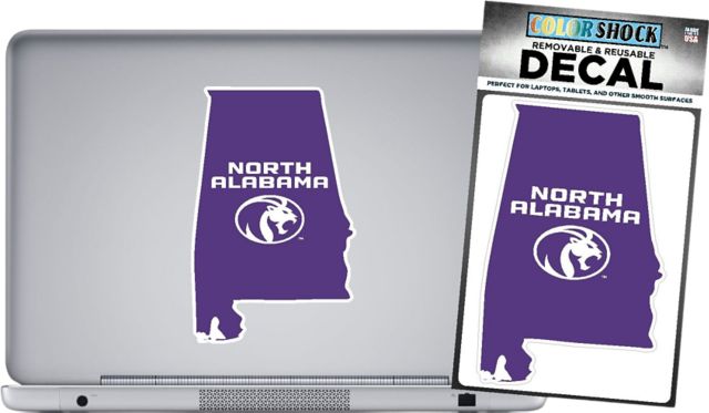 University of North Alabama Lions Decal