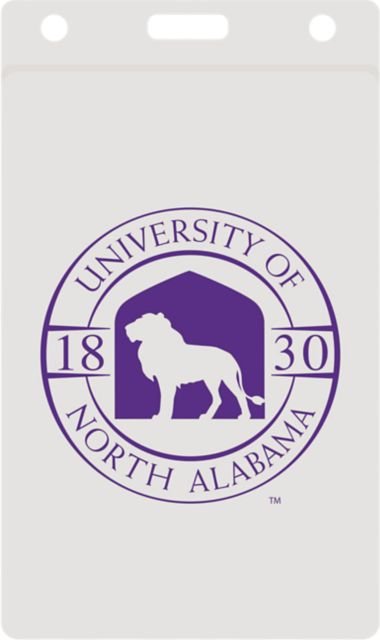 University of North Alabama Thumb Notch Card Guard