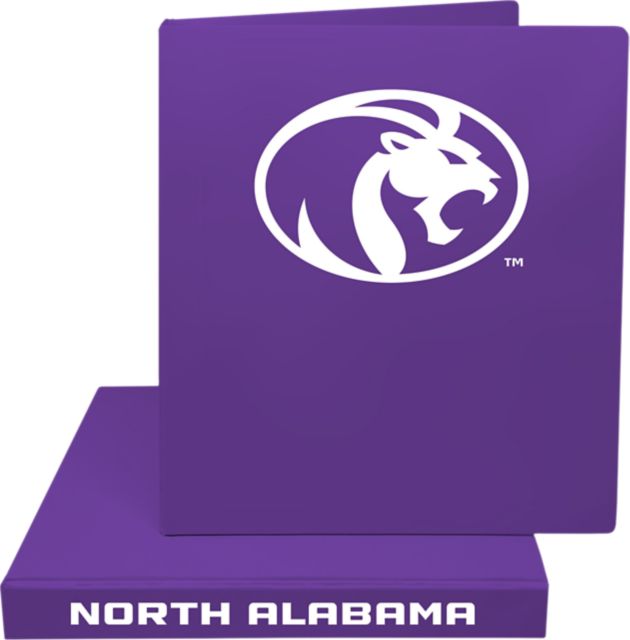 University of North Alabama 1'' Vinyl Binder