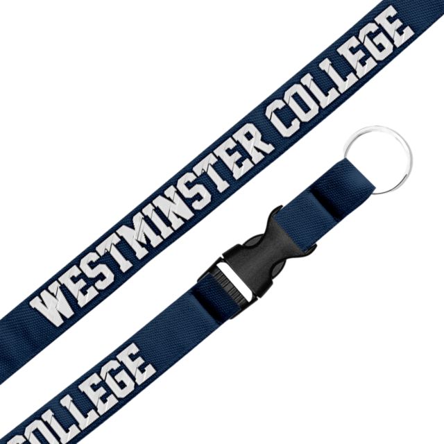 Westminster College .75 Woven Lanyard