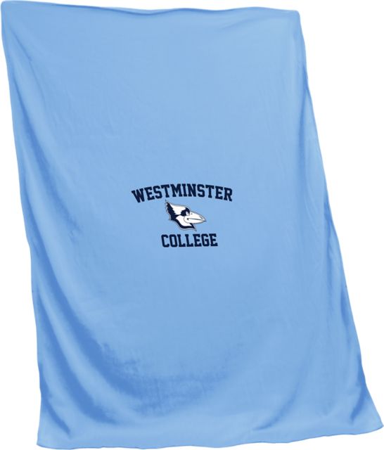 Westminster College 84 x 54 Blue Jays Sweatshirt Blanket