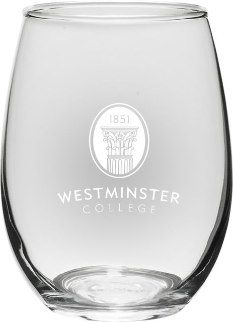 Westminster College 21 oz. Wine Glass